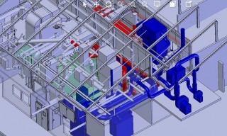 Plan implantation turbines